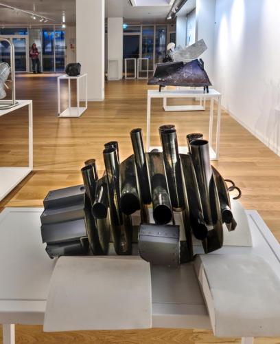 NEWSFEED, 2022-2024. Steel, aluminium, plastic