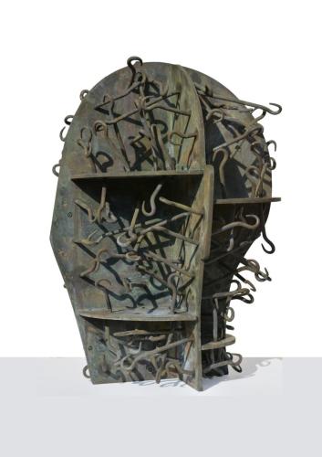 Open Head, brass, 2015