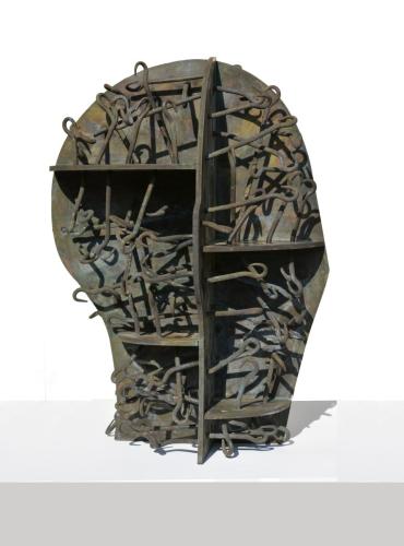 Open Head, brass, 2015