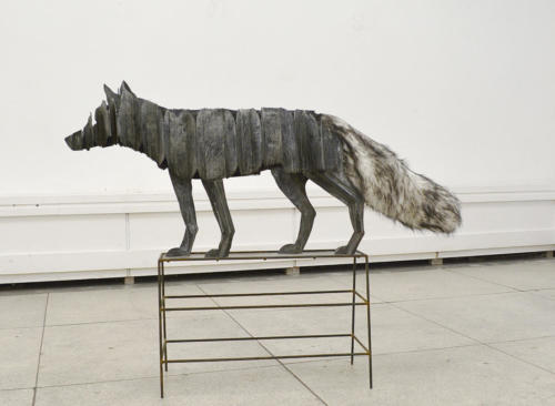 Silver Fox (fragment, Nature and Civilization I) 2018-2021