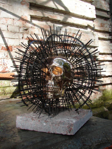 Culture and Nature II, 2014, bronze