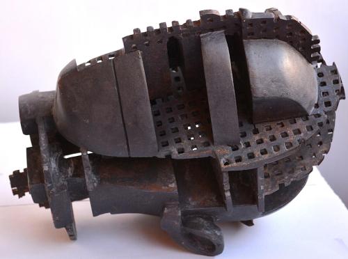 Open Head I, 2013, bronze