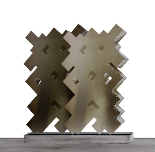 Double I, 2026, aluminum.