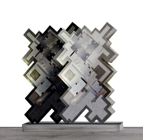 Double II, 2026, aluminum.